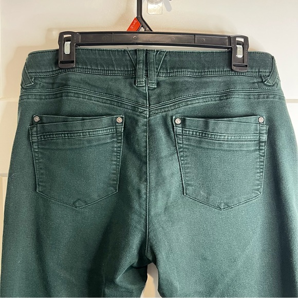 Democracy Ab Technology Ankle Skinny Jeans Size 10 Green B1304PEXX Slimming - Picture 4 of 15